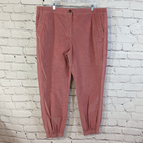 Boden Pink Gowrie Jogger Chinos Corduroy Pants 20L - Picture 6 of 8